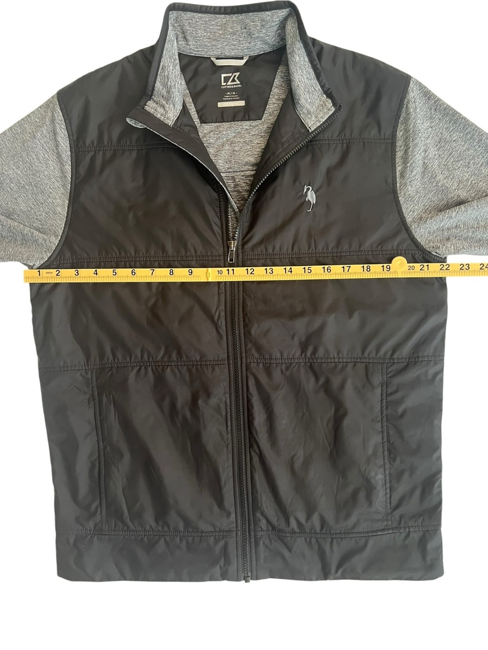 Cutter & Buck DryTec Full-zip Golf Jacket in Black and Grey Men’s Medium - Picture 7 of 9